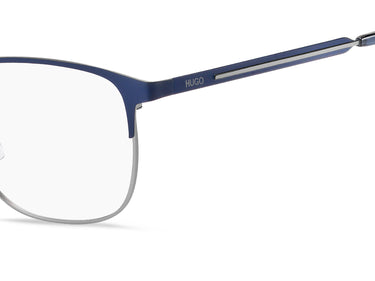 Premium Men Hugo Eyeglasses: HG 1155 - Matte Blue Ruthenium - SpecSMART Eye Clinic (Zoom View)